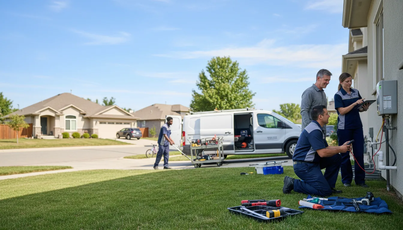 Tankless water heater service in Wheelwright, MA
